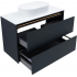 Тумба под раковину Allen Brau Activity 100 1.34006.AM антрацит матовый/черный браш купить с доставкой. 100% Оригинал. Гарантия!