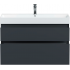 Тумба под раковину Allen Brau Infinity 100 1.210027.AM антрацит матовый купить с доставкой. 100% Оригинал. Гарантия!