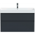Тумба под раковину Allen Brau Infinity 100 1.210027.AM антрацит матовый купить с доставкой. 100% Оригинал. Гарантия!