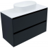 Тумба под раковину Allen Brau Activity 100 1.34006.AM антрацит матовый/черный браш купить с доставкой. 100% Оригинал. Гарантия!