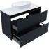 Тумба под раковину Allen Brau Activity 100 1.34006.AM антрацит матовый/черный браш купить с доставкой. 100% Оригинал. Гарантия!