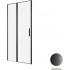 Душевая дверь в нишу Allen Brau Priority 120 см. профиль черный, стекло прозрачное купить с доставкой. 100% Оригинал. Гарантия!
