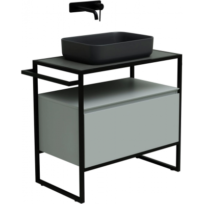 Тумба под раковину Allen Brau Priority 80 1.31002.PWM папирус матовый купить с доставкой. 100% Оригинал. Гарантия!