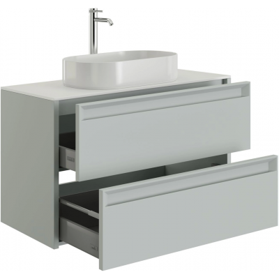 Тумба под раковину Allen Brau Fantasy 100 1.11003.PWM 2.0 папирус матовый купить с доставкой. 100% Оригинал. Гарантия!