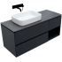 Тумба под раковину Allen Brau Infinity 120 1.21005.AM L антрацит матовый купить с доставкой. 100% Оригинал. Гарантия!