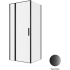 Душевой уголок Allen Brau Priority 90x80 черный купить с доставкой. 100% Оригинал. Гарантия!