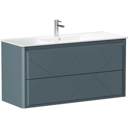 Тумба под раковину Allen Brau Paris 120 1.360003.BGM синий матовый
