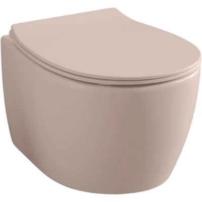 Унитаз подвесной Allen Brau Fantasy 4.11004.SM безободковый купить с доставкой. 100% Оригинал. Гарантия!