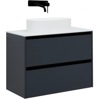 Тумба под раковину Allen Brau Activity 90 1.34005.AM антрацит матовый/черный браш купить с доставкой. 100% Оригинал. Гарантия!