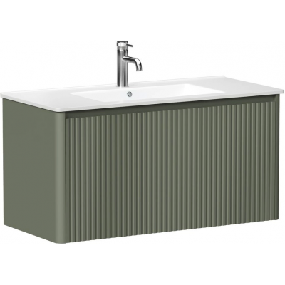 Тумба под раковину Allen Brau Gravity 100 1.370018.CGM олива матовый купить с доставкой. 100% Оригинал. Гарантия!