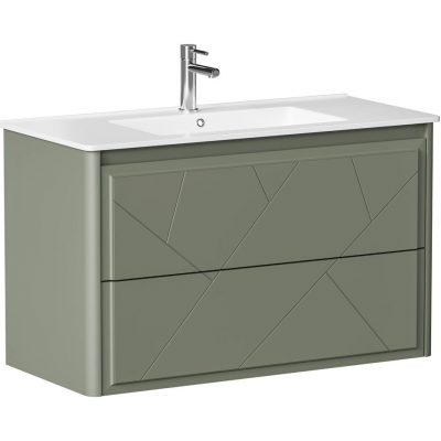 Тумба под раковину Allen Brau Paris 100 1.360002.CGM олива матовый купить с доставкой. 100% Оригинал. Гарантия!