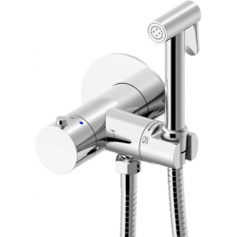 Гигиенический душ со смесителем Allen Brau Thermo Rund 5.60001-00 хром