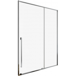 Душевая дверь в нишу Allen Brau Fantasy 150 см. профиль хром, стекло прозрачное Душевая дверь в нишу Allen Brau Fantasy 150 см. профиль хром, стекло прозрачное