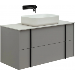 Тумба под раковину Allen Brau Reality 100 1.32007.PGM платина матовый