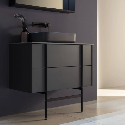 Тумба под раковину Allen Brau Reality 100 1.32007.AM антрацит матовый купить с доставкой. 100% Оригинал. Гарантия!