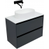 Тумба под раковину Allen Brau Activity 90 1.34005.AM антрацит матовый/черный браш купить с доставкой. 100% Оригинал. Гарантия!