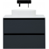 Тумба под раковину Allen Brau Activity 90 1.34005.AM антрацит матовый/черный браш купить с доставкой. 100% Оригинал. Гарантия!