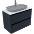 Тумба под раковину Allen Brau Activity 90 1.34005.AM антрацит матовый/черный браш купить с доставкой. 100% Оригинал. Гарантия!