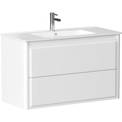 Тумба под раковину Allen Brau Paris 100 1.360002.WM белый матовый купить с доставкой. 100% Оригинал. Гарантия!