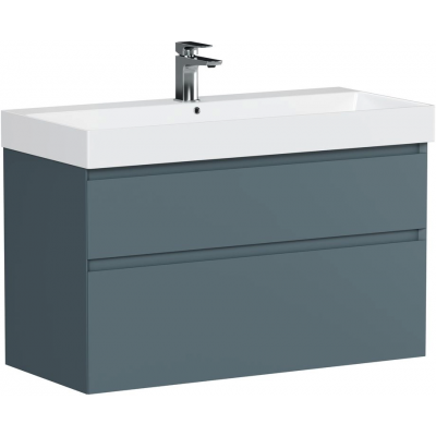 Тумба под раковину Allen Brau Infinity 100 1.210027.BGM синий матовый купить с доставкой. 100% Оригинал. Гарантия!