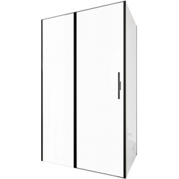 Душевой уголок Allen Brau Priority 120x80 черный