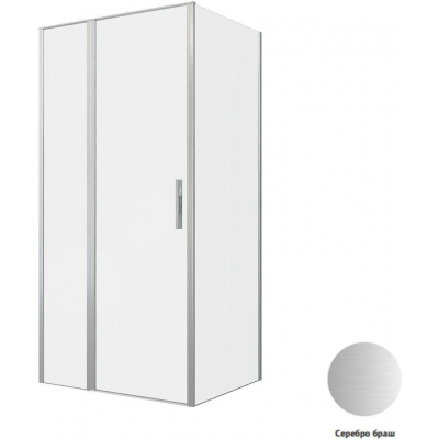 Душевой уголок Allen Brau Priority 100x90 серебро купить с доставкой. 100% Оригинал. Гарантия!