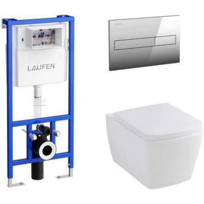 Комплект унитаз с инсталляцией, кнопкой и сиденьем микролифт Allen Brau Liberty 00316507 купить с доставкой. 100% Оригинал. Гарантия!