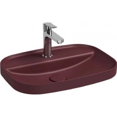 Раковина накладная Allen Brau Fantasy 55 4.11034.BD красный купить с доставкой. 100% Оригинал. Гарантия!