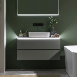 Тумба под раковину Allen Brau Infinity 100 1.21003.CGM олива матовый