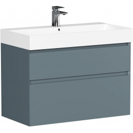 Тумба под раковину Allen Brau Infinity 85 1.210026.BGM синий матовый