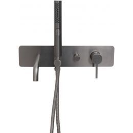 Смеситель для ванны Allen Brau Priority 5.31A05-MG серый