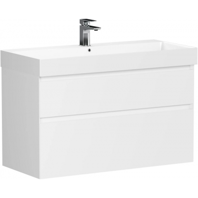 Тумба под раковину Allen Brau Infinity 100 1.210027.WM белый матовый купить с доставкой. 100% Оригинал. Гарантия!