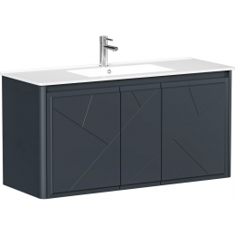 Тумба под раковину Allen Brau Paris 120 1.360004.AM антрацит матовый