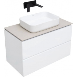 Тумба под раковину Allen Brau Infinity 85 1.21001.WM белый матовый