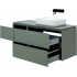 Тумба под раковину Allen Brau Infinity 120 1.21007.CGM R олива матовый купить с доставкой. 100% Оригинал. Гарантия!