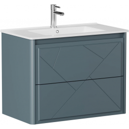 Тумба под раковину Allen Brau Paris 80 1.360001.BGM синий матовый