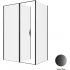 Душевой уголок Allen Brau Priority 140x90 черный купить с доставкой. 100% Оригинал. Гарантия!