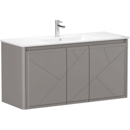 Тумба под раковину Allen Brau Paris 120 1.360004.PGM платина матовый