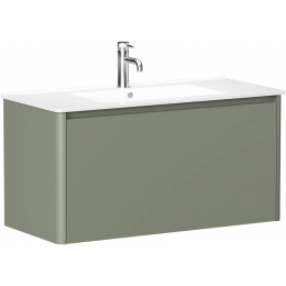 Тумба под раковину Allen Brau Gravity 100 1.370014.CGM олива матовый