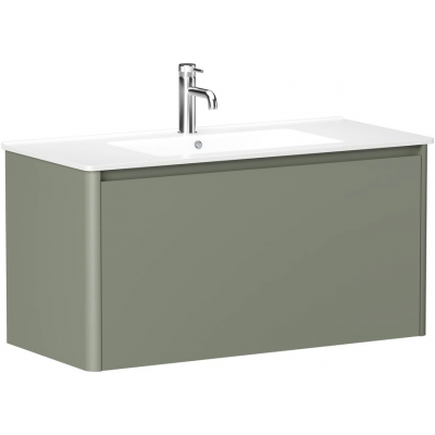 Тумба под раковину Allen Brau Gravity 100 1.370014.CGM олива матовый купить с доставкой. 100% Оригинал. Гарантия!