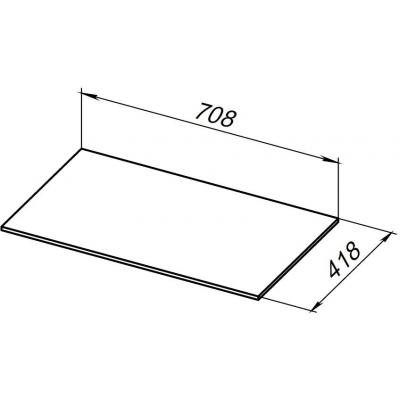 Столешница Allen Brau Liberty 70 1.330011.G серый купить с доставкой. 100% Оригинал. Гарантия!