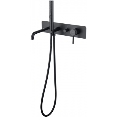 Смеситель для ванны Allen Brau Priority 5.31A05-31 черный купить с доставкой. 100% Оригинал. Гарантия!