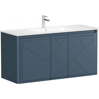 Тумба под раковину Allen Brau Paris 120 1.360004.BGM синий матовый купить с доставкой. 100% Оригинал. Гарантия!