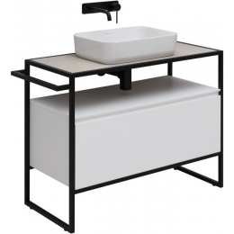 Тумба под раковину Allen Brau Priority 100 1.31003.WM белый матовый