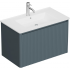 Тумба под раковину Allen Brau Gravity 80 1.370017.BGM синий матовый купить с доставкой. 100% Оригинал. Гарантия!