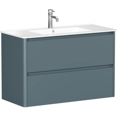 Тумба под раковину Allen Brau Gravity 100 1.370010.BGM синий матовый купить с доставкой. 100% Оригинал. Гарантия!