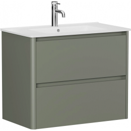 Тумба под раковину Allen Brau Gravity 80 1.370009.CGM олива матовый