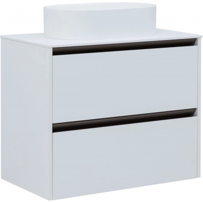 Тумба под раковину Allen Brau Activity 80 1.34012.WM белый матовый/олива браш купить с доставкой. 100% Оригинал. Гарантия!