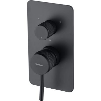 Смеситель для ванны Allen Brau Priority 5.31A11-31 черный купить с доставкой. 100% Оригинал. Гарантия!