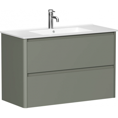 Тумба под раковину Allen Brau Gravity 100 1.370010.CGM олива матовый купить с доставкой. 100% Оригинал. Гарантия!